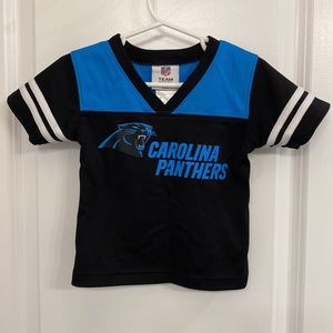 NFL Team Apparel Carolina Panthers Football Jersey 12 Mon Baby